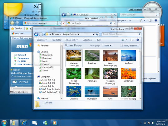 Windows7 - smugkig før.